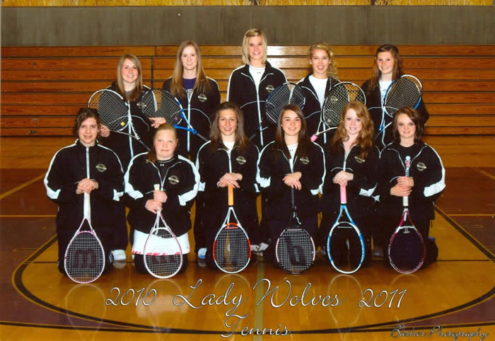 Picture of Wolves 2011 Varsity girls' team