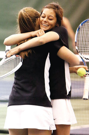 Picture of State Doubles Champions, Alex & Duana