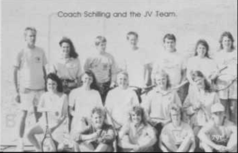 Picture of 1997 Wolves' girls tennis team