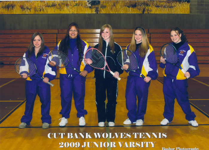 Picture of Wolves 2009 JV girls' team