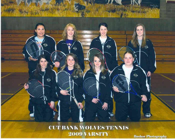 Picture of Wolves 2009 Varsity girls' team