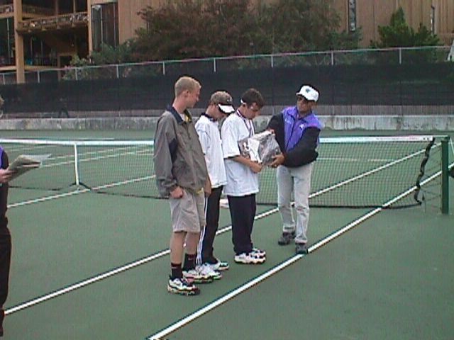 Picture of 1998 boys receiving their state trophy
