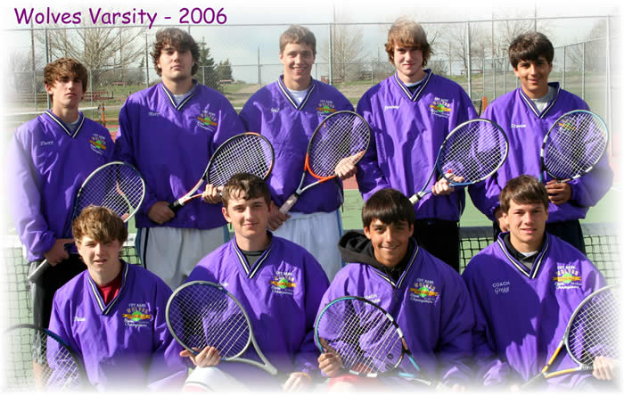 Picture of Wolves 2006 Varsity boys' team