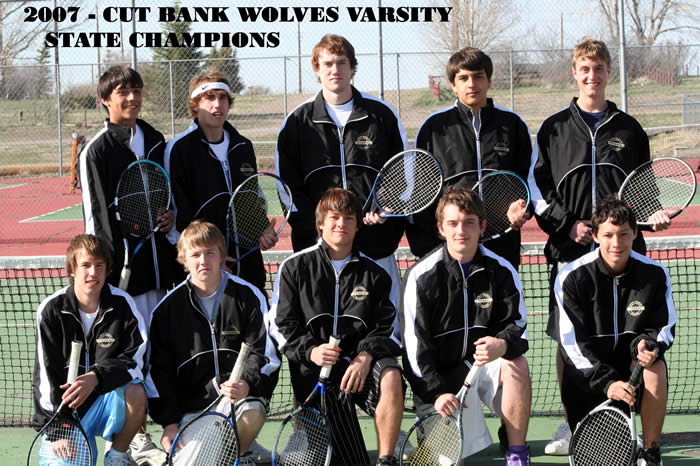 Picture of Wolves 2007 Varsity boys' team