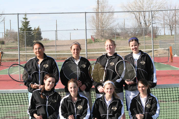 Picture of Wolves 2007 Varsity girls' team