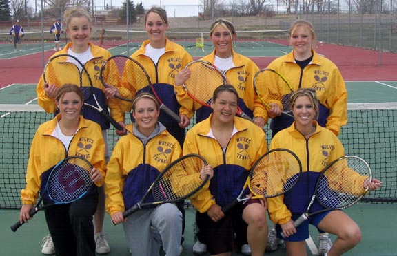 Picture of Wolves 2005 Varsity girls' team
