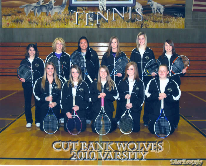 Picture of Wolves 2010 Varsity girls' team
